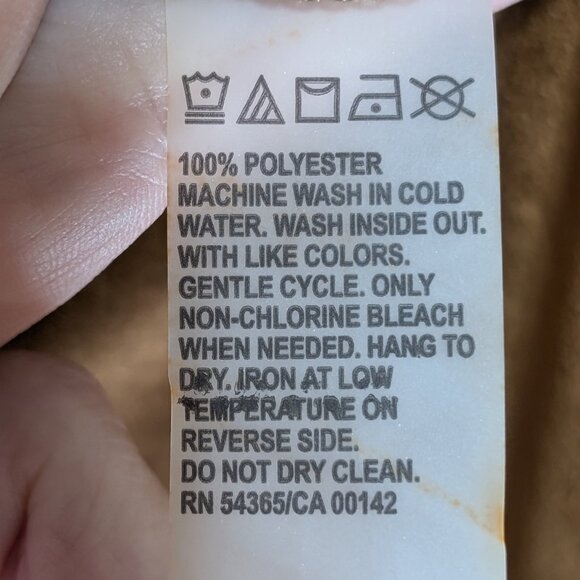 Allison Daley Faux Leather Open Front Jacket Brown Size 18W - Picture 7 of 11